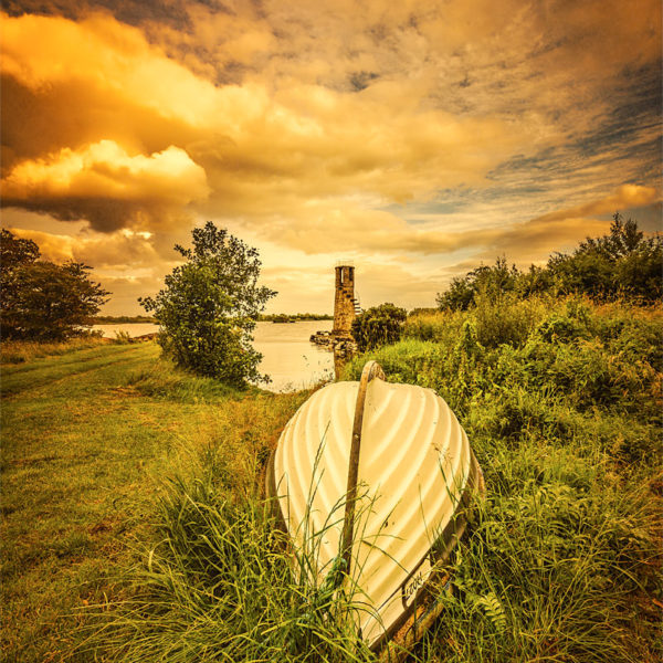 Sunset on Ballycurrin Lighthouse