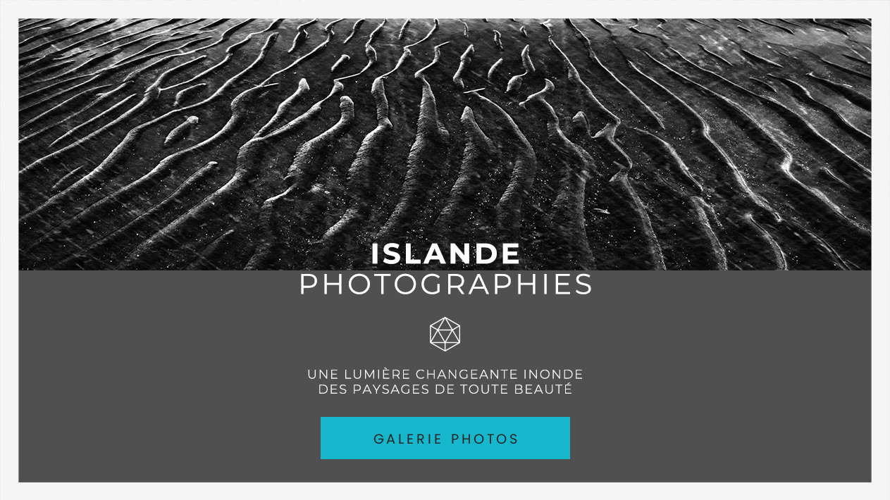 Les photographies d'Islande