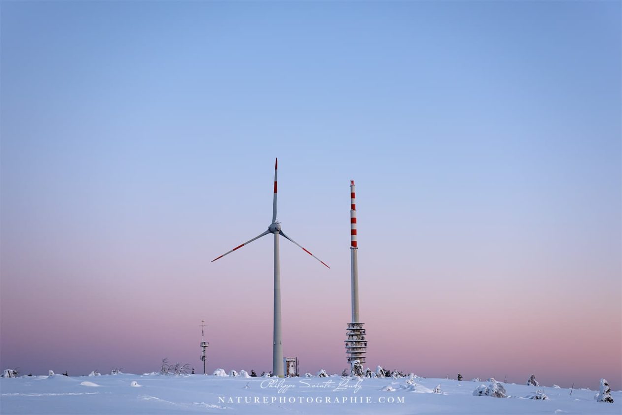 Wind Turbine at Dawn