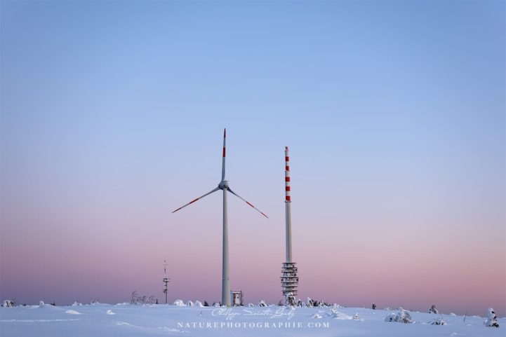 Wind Turbine at Dawn
