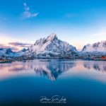 Photo de Reine sur les îles Lofoten en Norvège