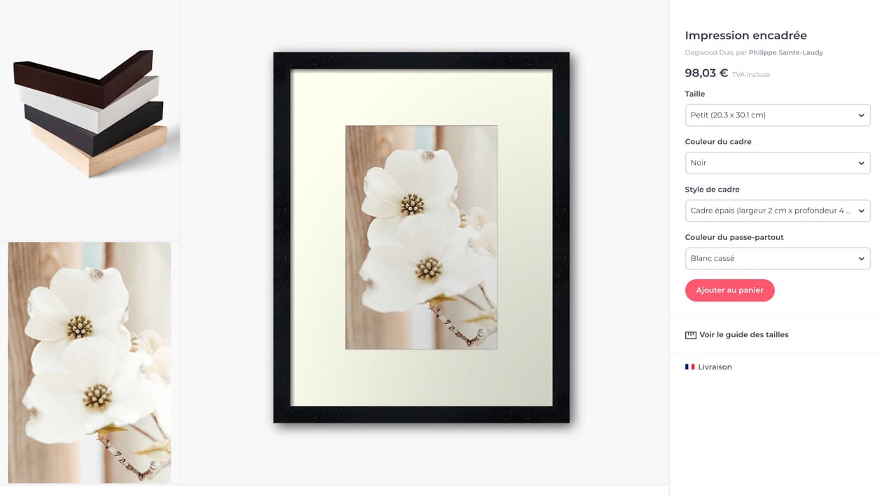 Dogwood-Duo - Encadré