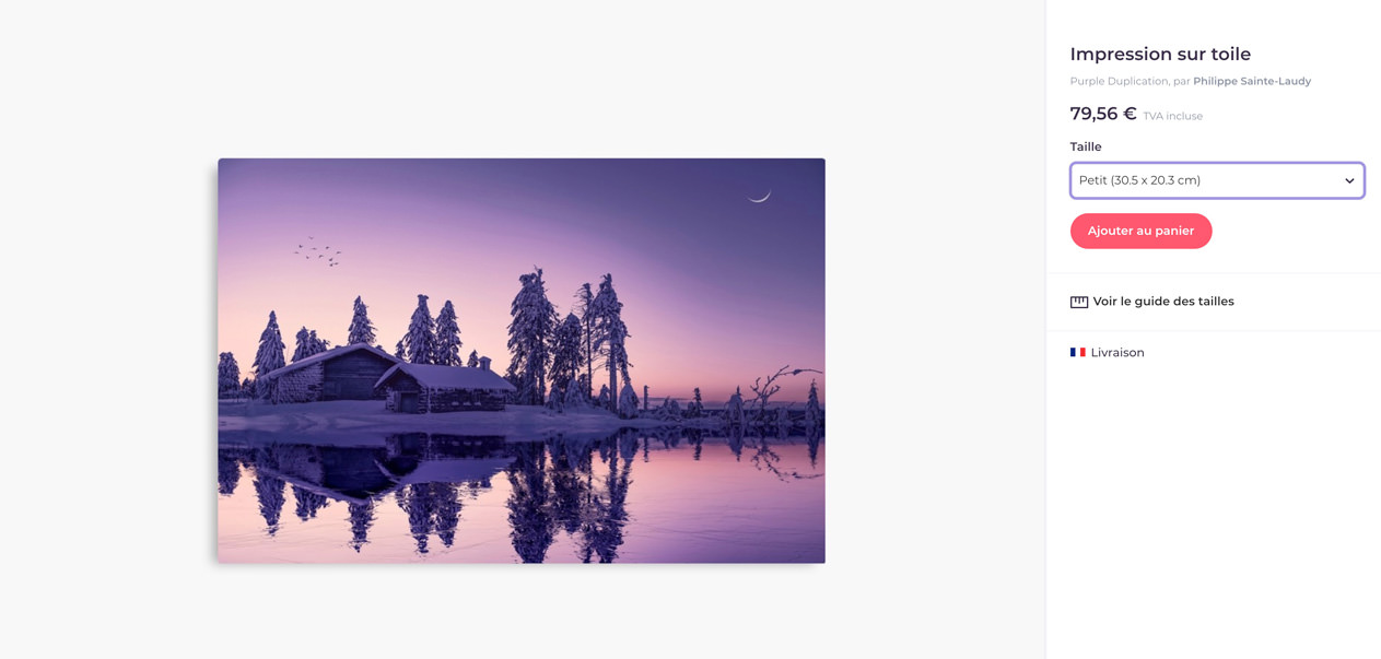 Purple Duplication sur Redbubble
