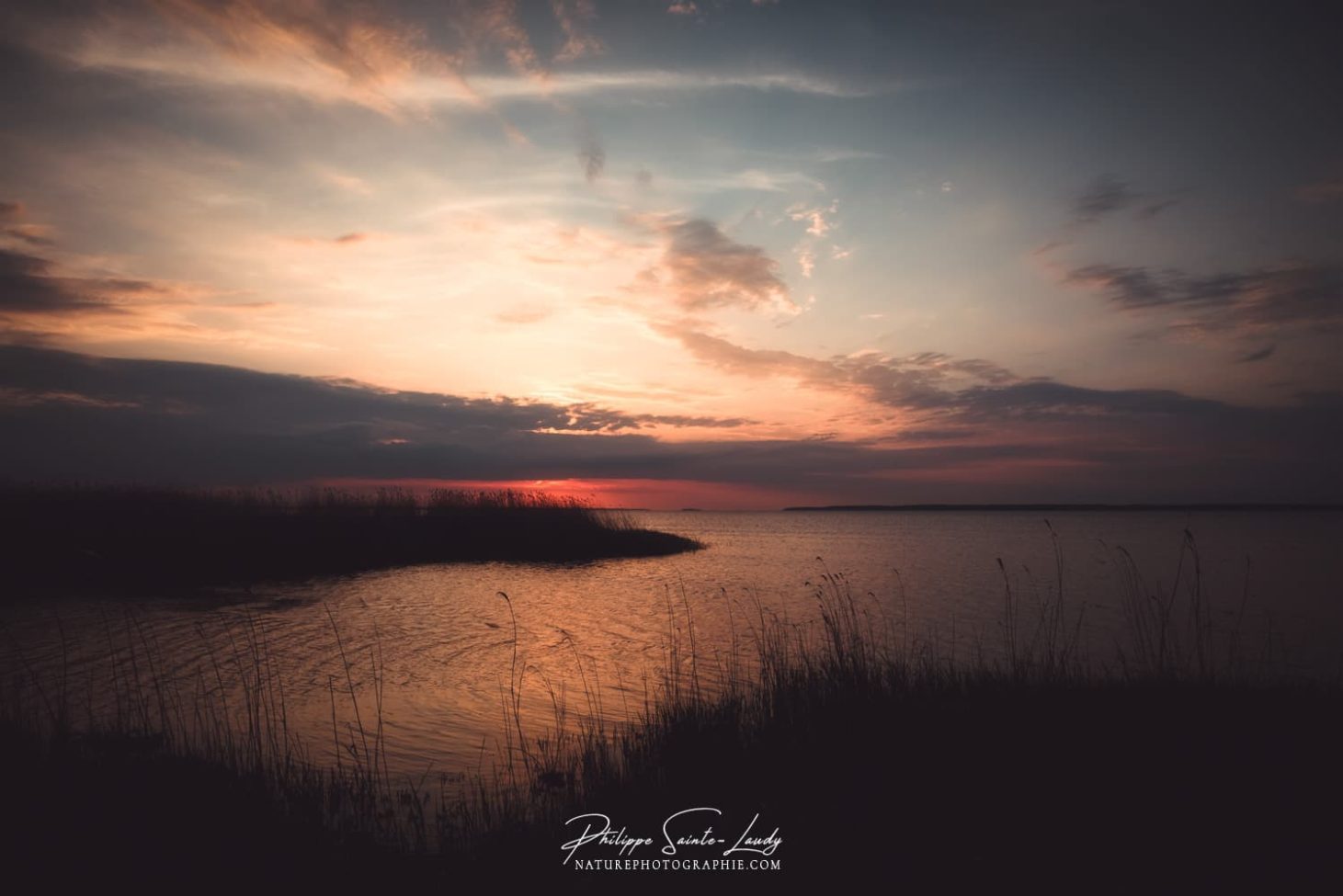 Coucher de soleil Estonien