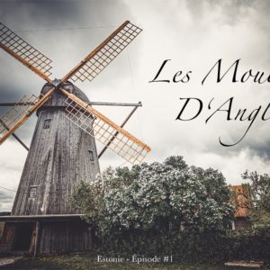 Les moulins d'Angla en Estonie