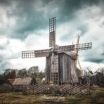 Effet Orton sur un moulin à vent en Estonie