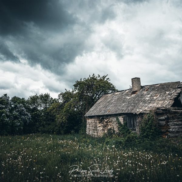 Not Lonely Nuages sur une ferme en Estonie