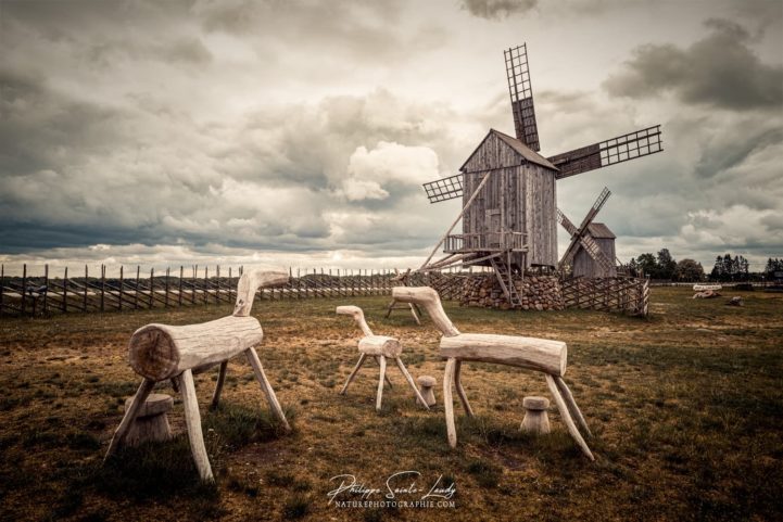 L'esprit de Don Quichote dans les moulins d'Angla