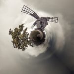 Tiny Plant d'un moulin à vent en Estonie