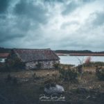 Maison de pêcheur abandonnée en Estonie
