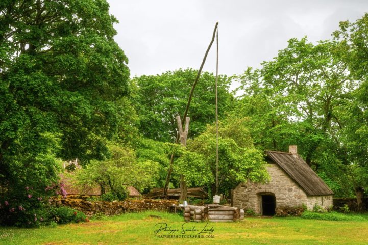 Photo d'un vieux puit