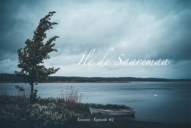 île de Saaremma en Estonie - Vue sur la mer Baltique