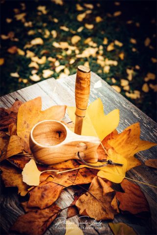 Photo d'une kuksa traditionnelle