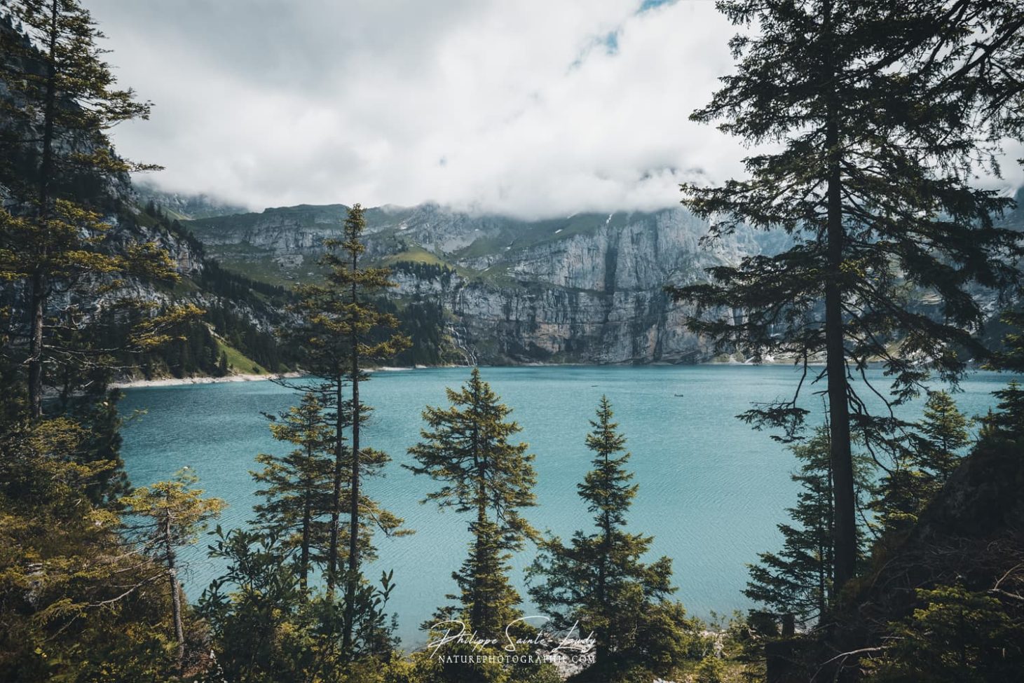 Journée couverte sur l’Oeschinen en Suisse