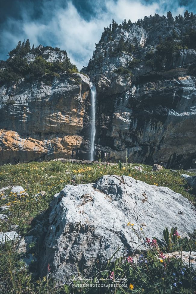 En Suisse les cascades coulent plus doucement