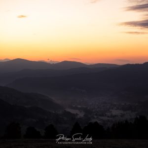 Photo des Vosges à l'aube