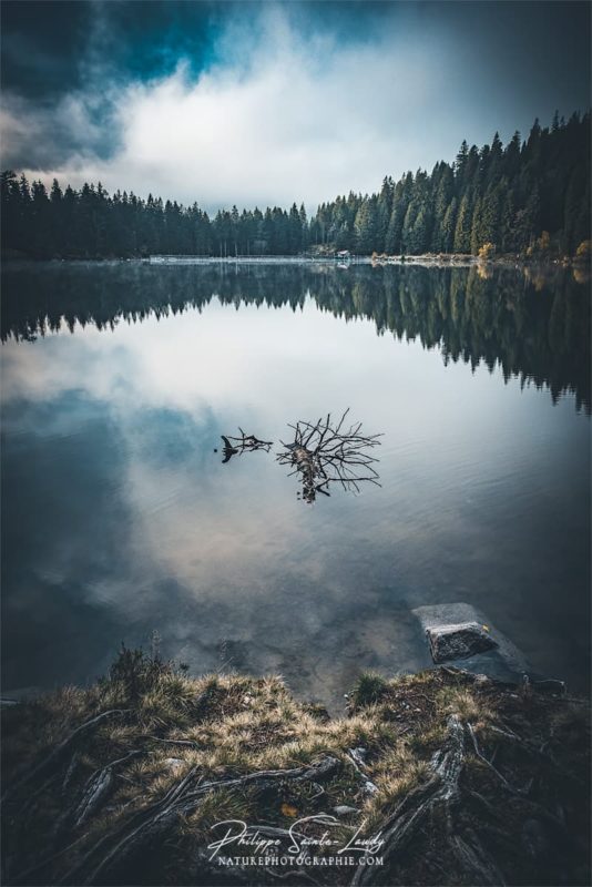 Vue sur le Lac Vert