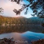 Photo du Lac Vert en automne