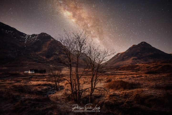 Voie lactée à Glencoe