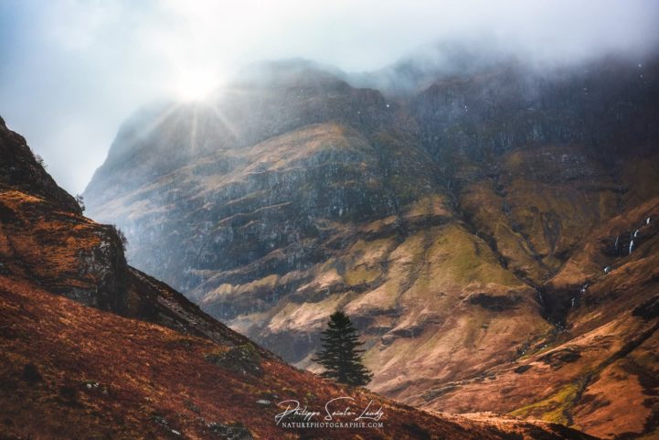 Le soleil brille en Écosse
