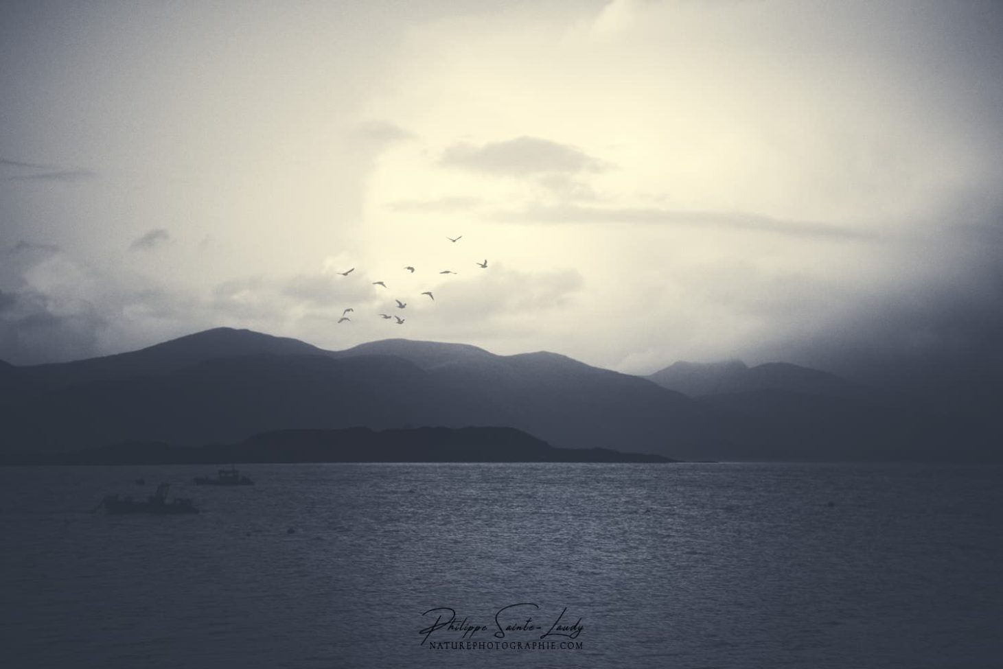 Vue depuis port Appin