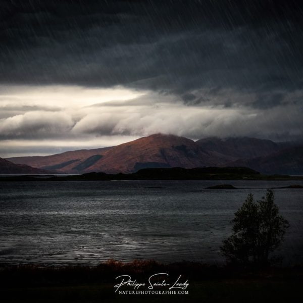 Band of clouds Nuages sur les Highlands