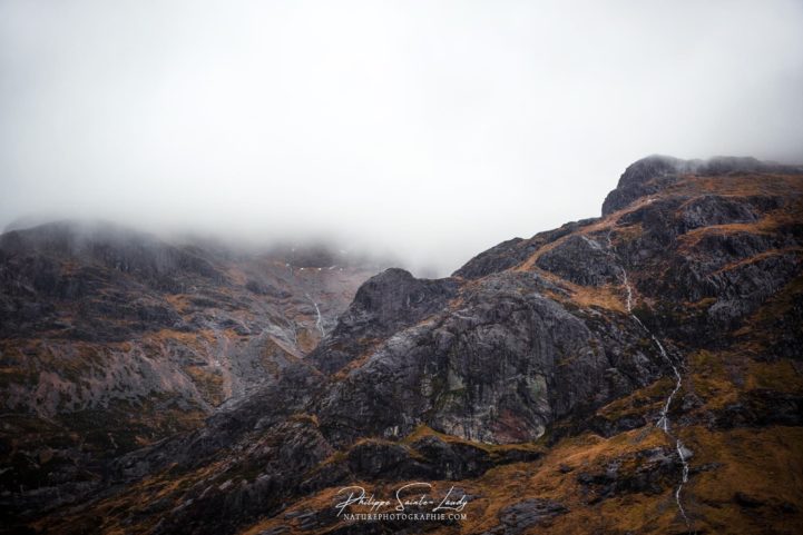 Montagne pelée en Écosse
