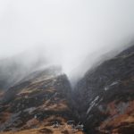 Photo d'Écosse dans les nuages
