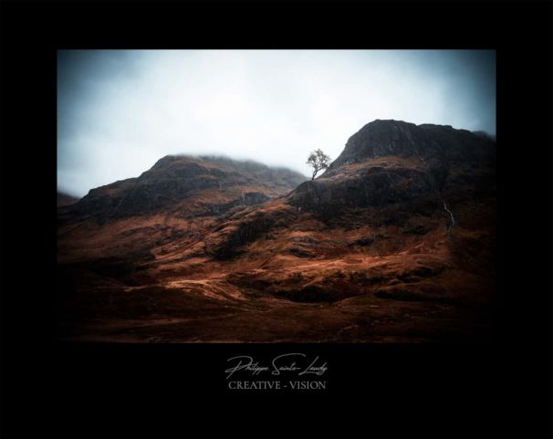 Les montagnes de Glencoe