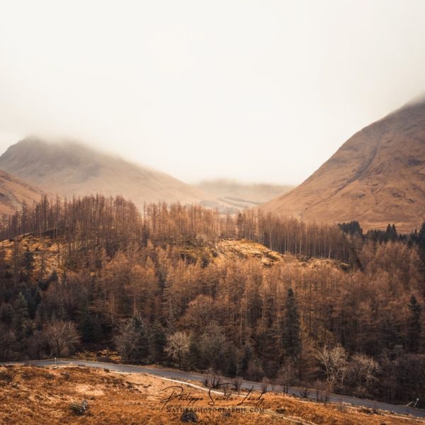 Immersed in Highlands Paysage d'Écosse