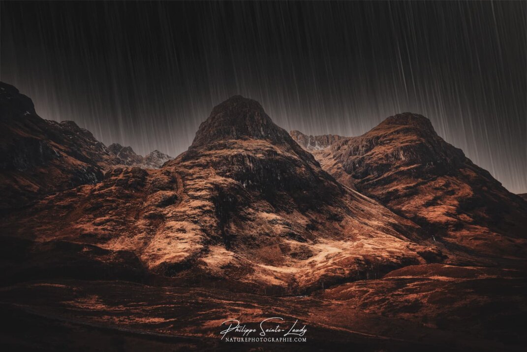 Pluie sur Glencoe