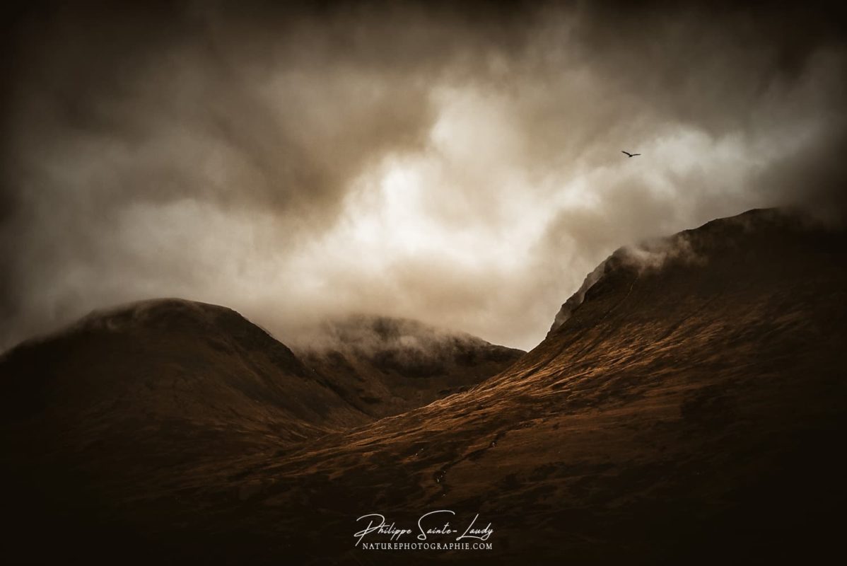 Les Highlands dans les nuages