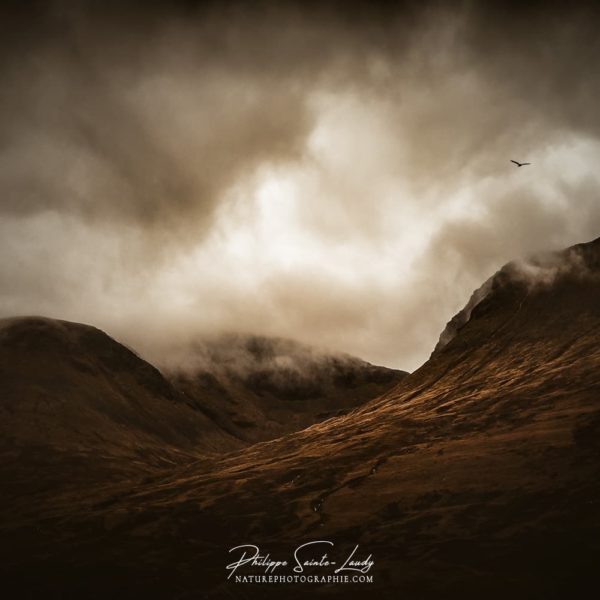 The Lights of Scotland Les Highlands dans les nuages