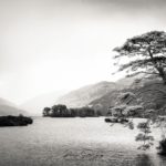 Photo noir et blanc du Loch Eilt