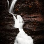 Cascade à Glencoe en Écosse