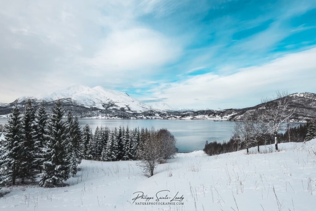 Paysage classique de Norvège