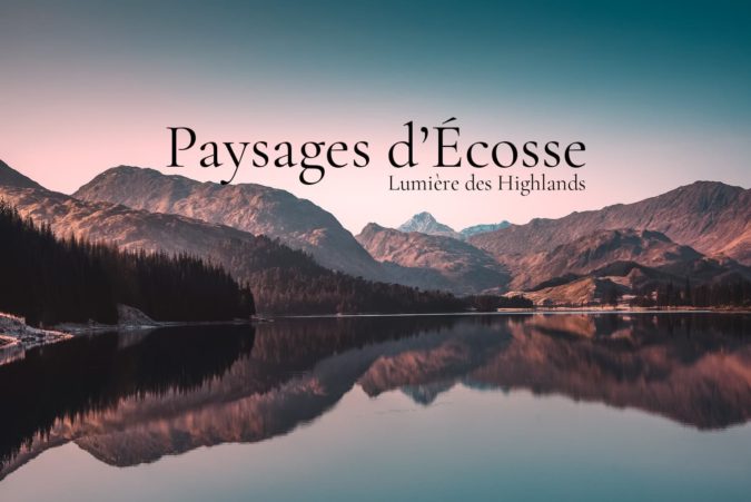 Paysage d'Écosse et des Highlands