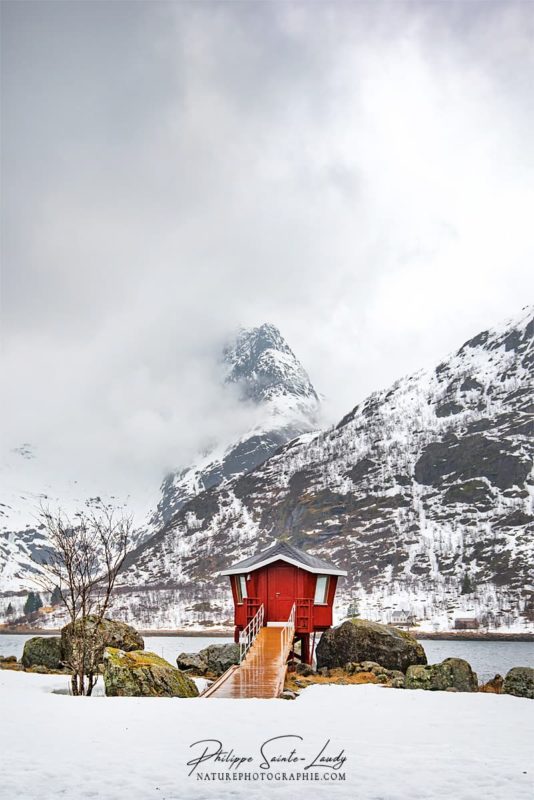 Sauna au bord du fjord