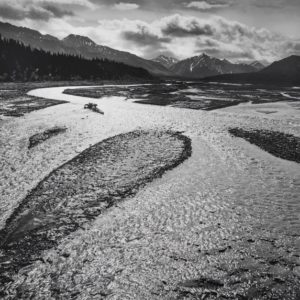 Teklanika River, Mount McKinley National Park Teklanika River, Mount McKinley National Park © Ansel Adams