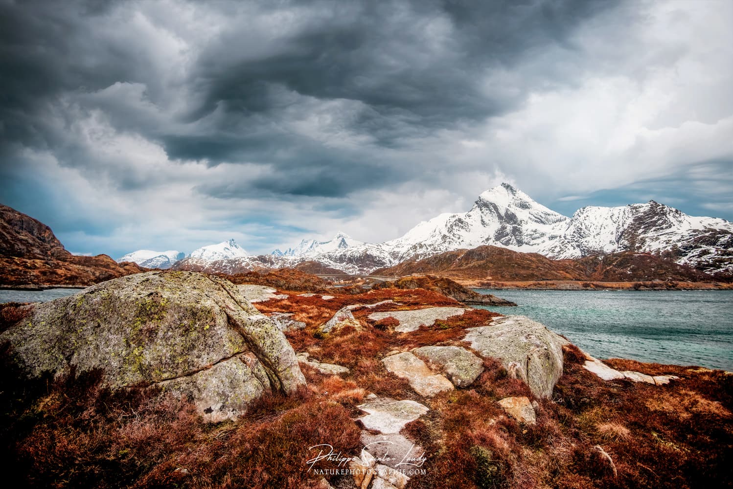 Paysage en Norvège