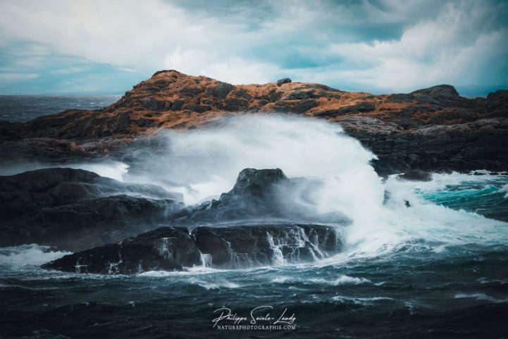 Gros temps en Norvège
