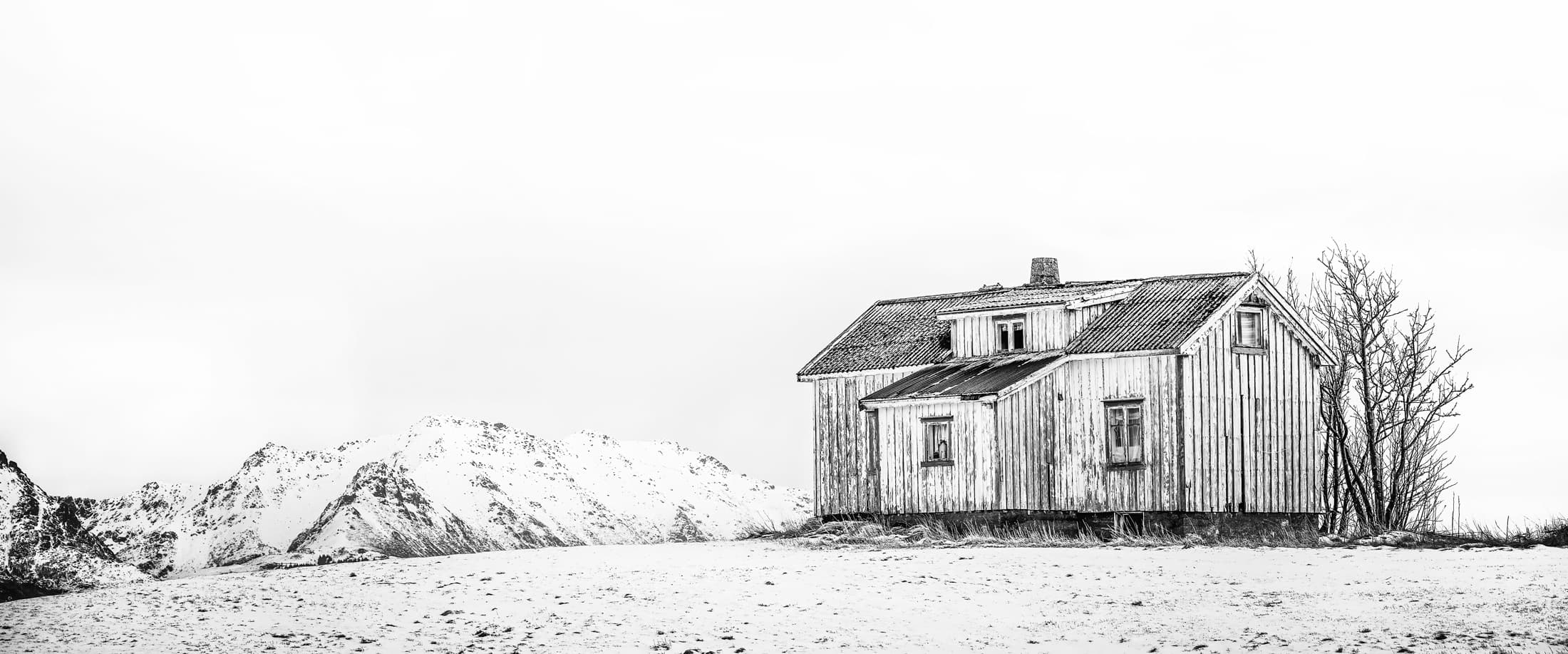 Maison en bois des Lofoten