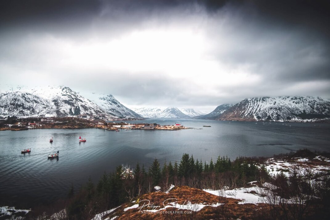Port de pêche en Norvège
