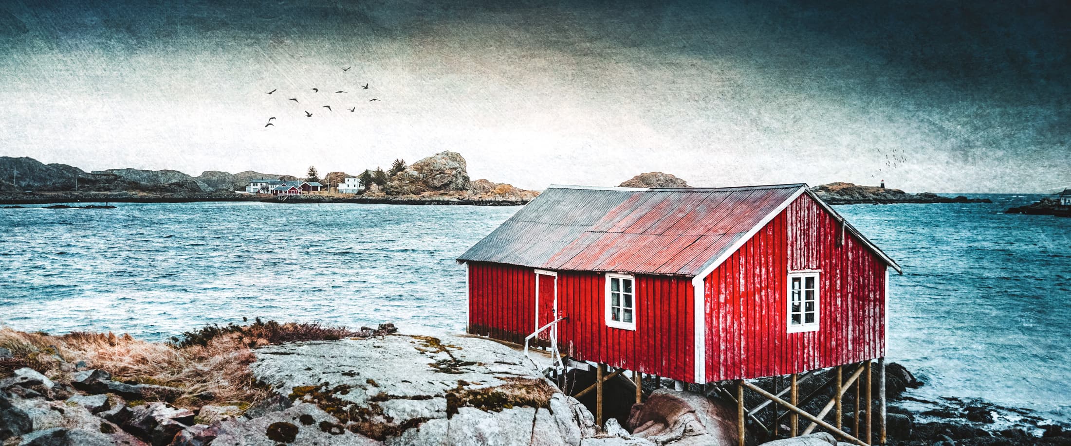 Rorbu Norvégien