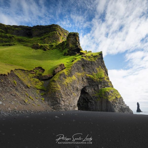 Plage de Reynisfjara en Islande