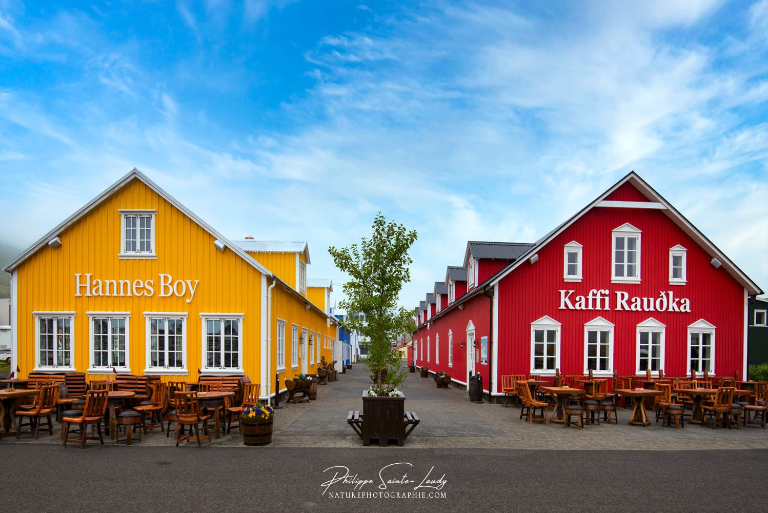 Les deux cafés de Siglufjordur en Islande
