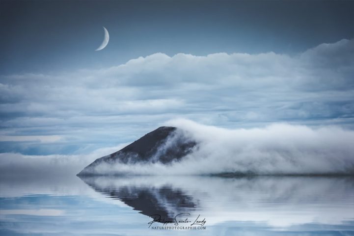 Paysage onirique d'Islande