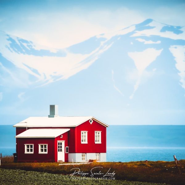 La maison du fjord Islandais