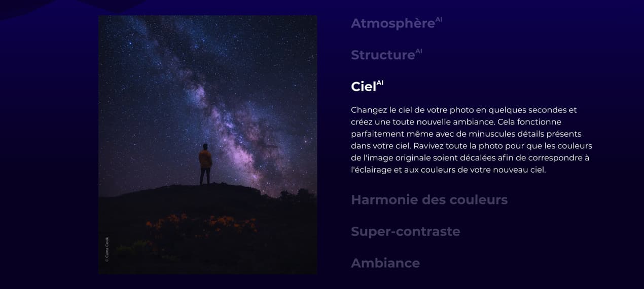 Ajouter un ciel avec Luminar