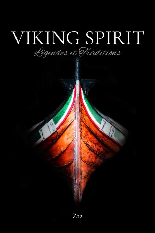 Viking-Spirit Bateau de pêche sur fond noir